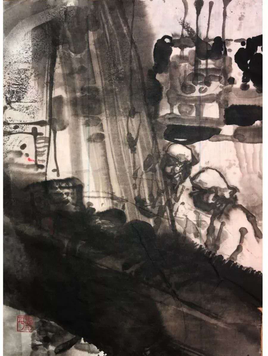 文艺苏军战疫|用画笔传递真情 南京江北新区画家创作美术作品为抗疫