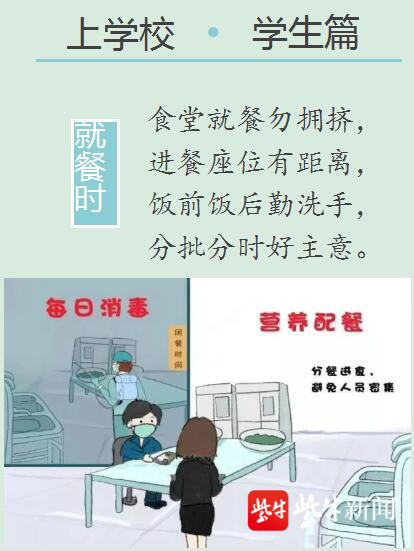 即将开学,这份图文并茂的"防疫口诀",可以看一看哦