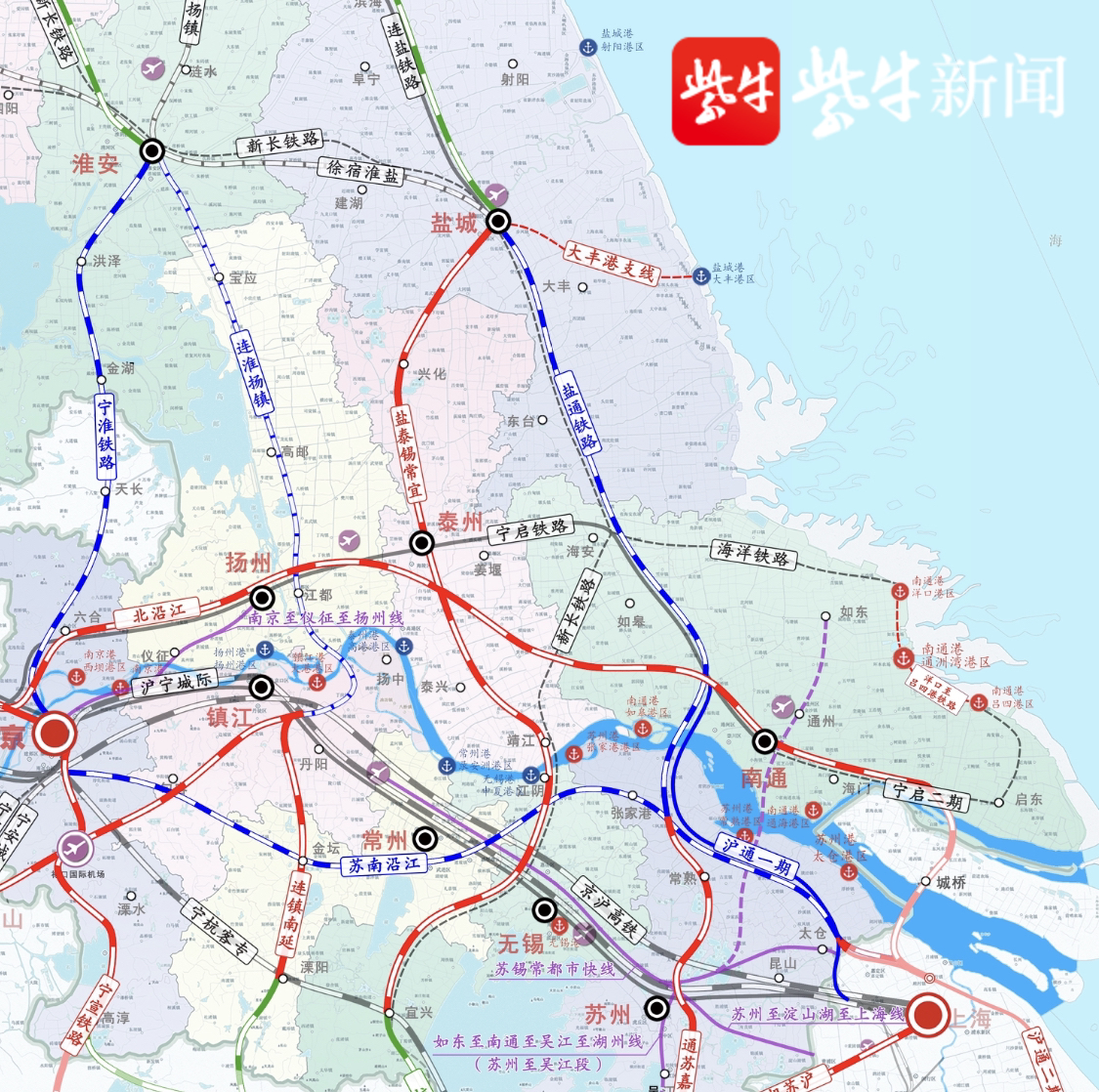 盐城到南京何时能通高铁? 2021年国庆前后宁盐间2小时