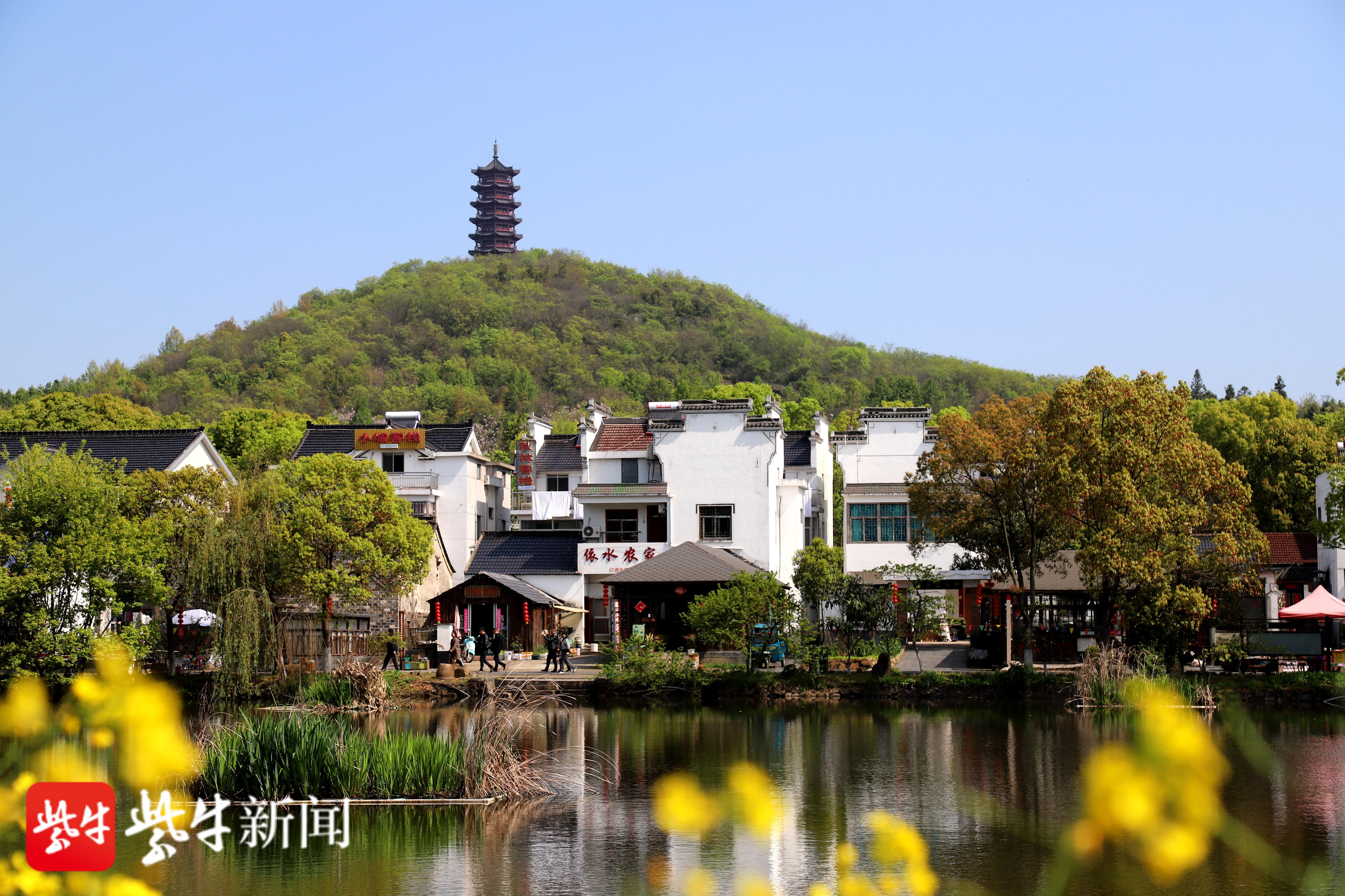 高晓平 记者 薄云峰)4日,南京市高淳区桠溪国际慢城处处景色优美