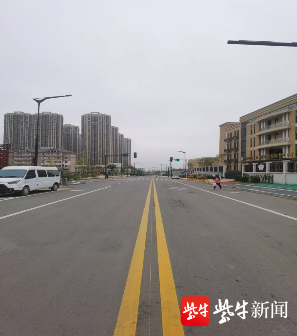 南京江北新区这条断头路通车了