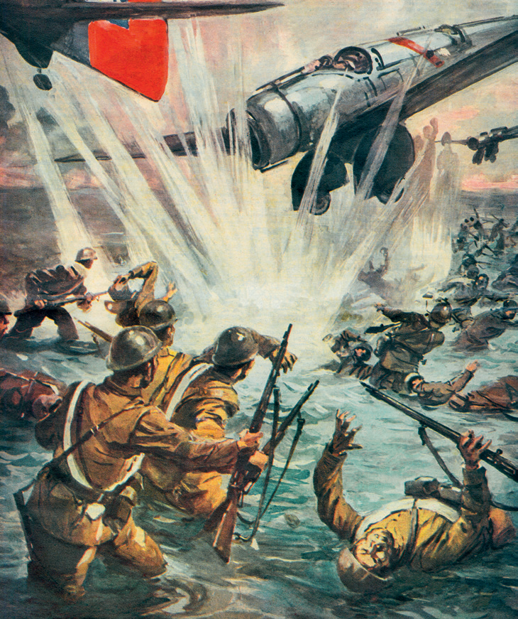 意大利彩色画报记录的抗日战争