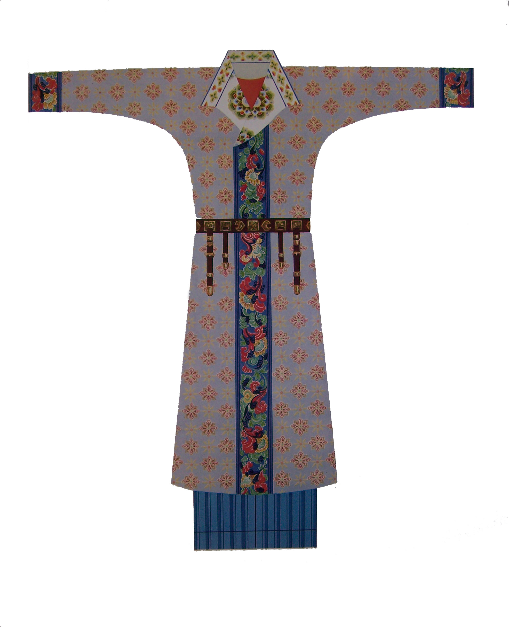 胡服不仅对唐代社会风尚有影响,还影响到唐代官服,初,盛唐时期流行窄