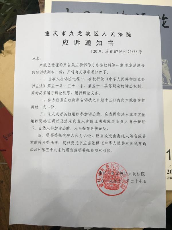 林木回应重大博物馆捐赠者吴应骑起诉:赝品与假画是实质