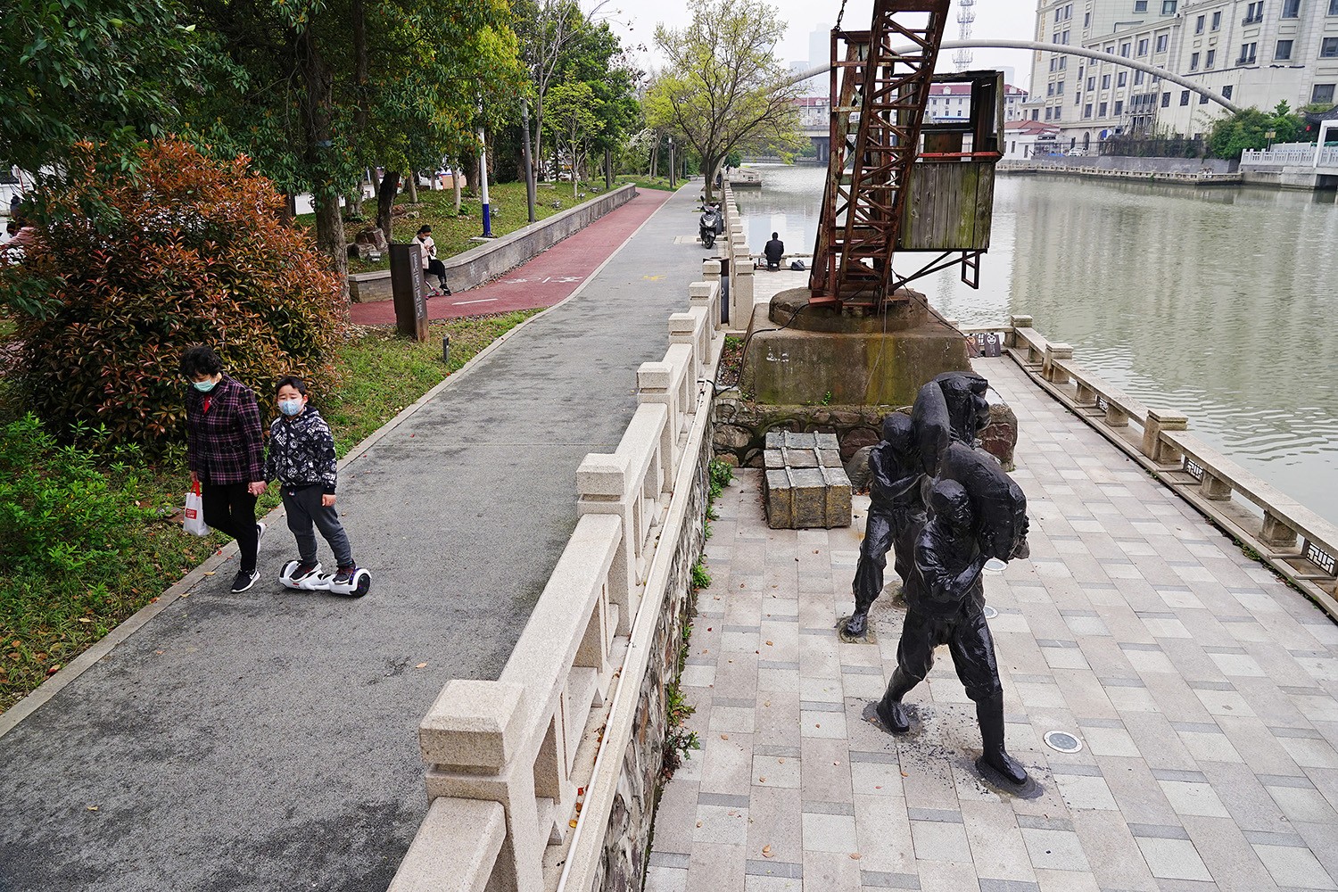 环城古运河步道贯通 打造无锡运河畔精致"慢生活"