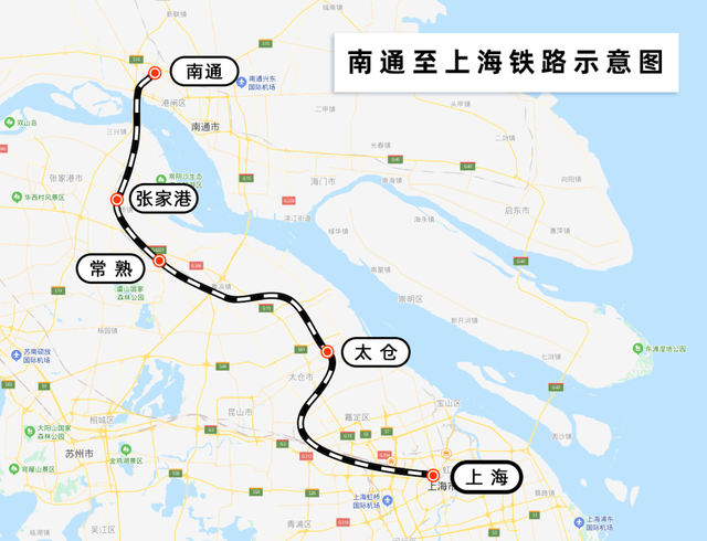 南通至上海将缩短至1小时!今天,通沪铁路首部检测列车