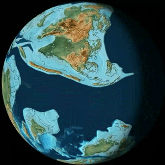 印度板块与亚欧板块碰撞示意图.图据星球研究所