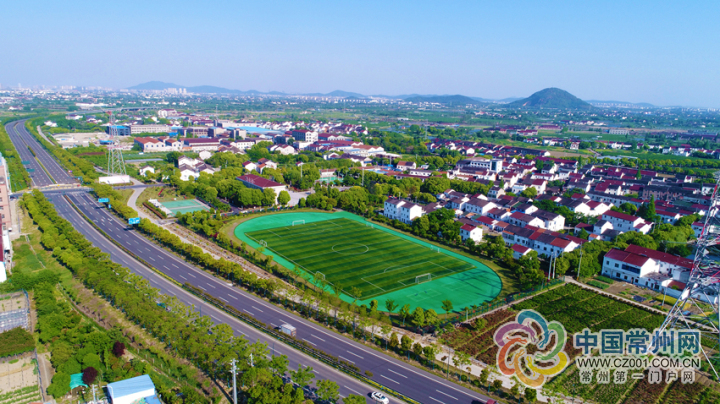 常报全媒体讯 初夏,走进常州东南角的武进区洛阳镇岑村村,白墙黑瓦