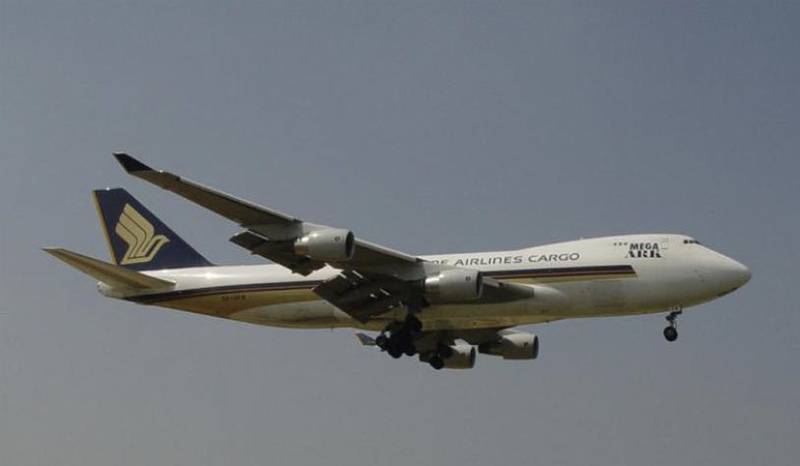 新航波音747-400f货机 图片来源于《联合早报》