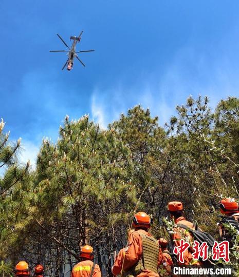 四川冕宁森林火灾:现场已有2000余人投入扑救 持续5天各救援力量合力