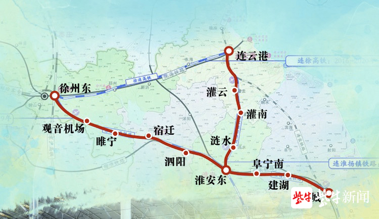 苏北5市高铁来了!江苏市市通动车