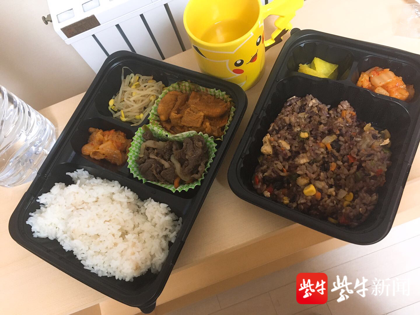 學校發放的午餐