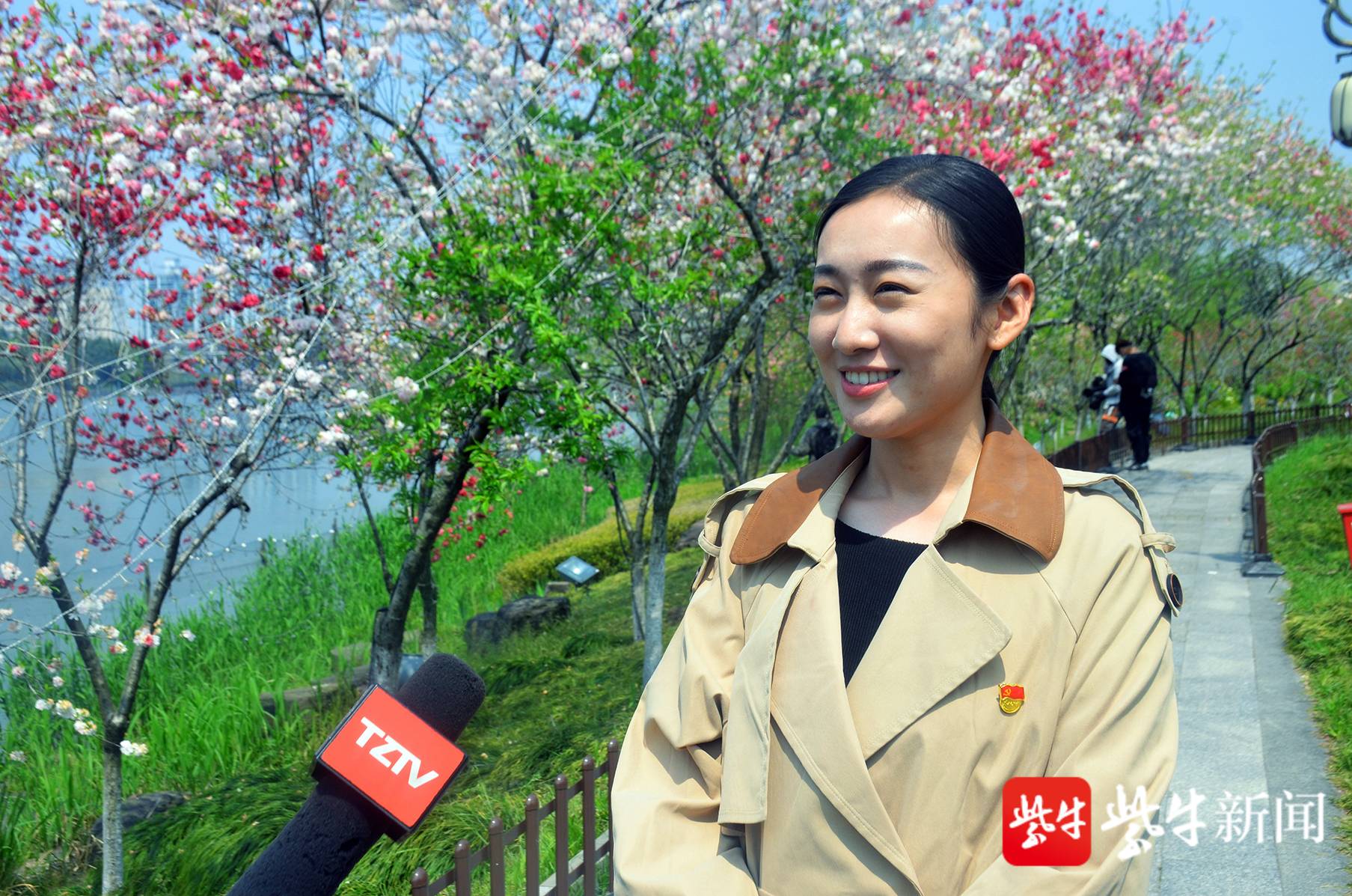 女一号魏宸靓接受媒体采访