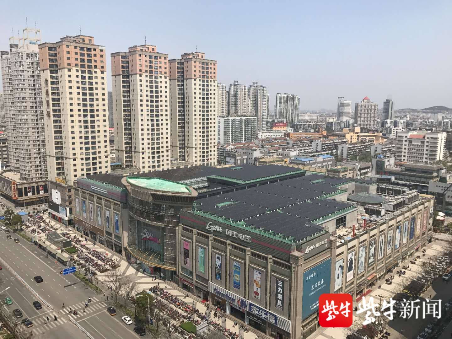 老牌商场顶楼惊现大片钢结构房  规划部门认定为违建 金地商都是徐州