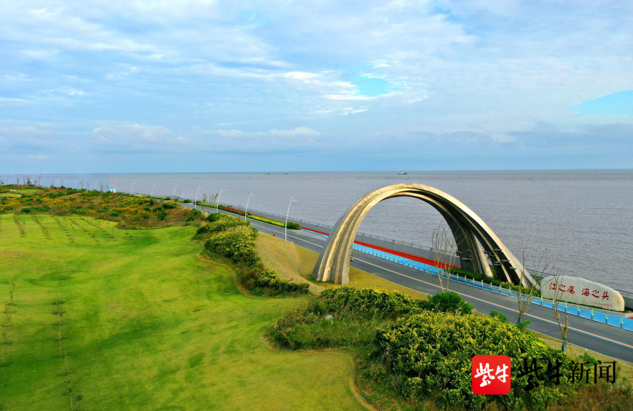 江海"明珠"串起启东美丽生态画卷