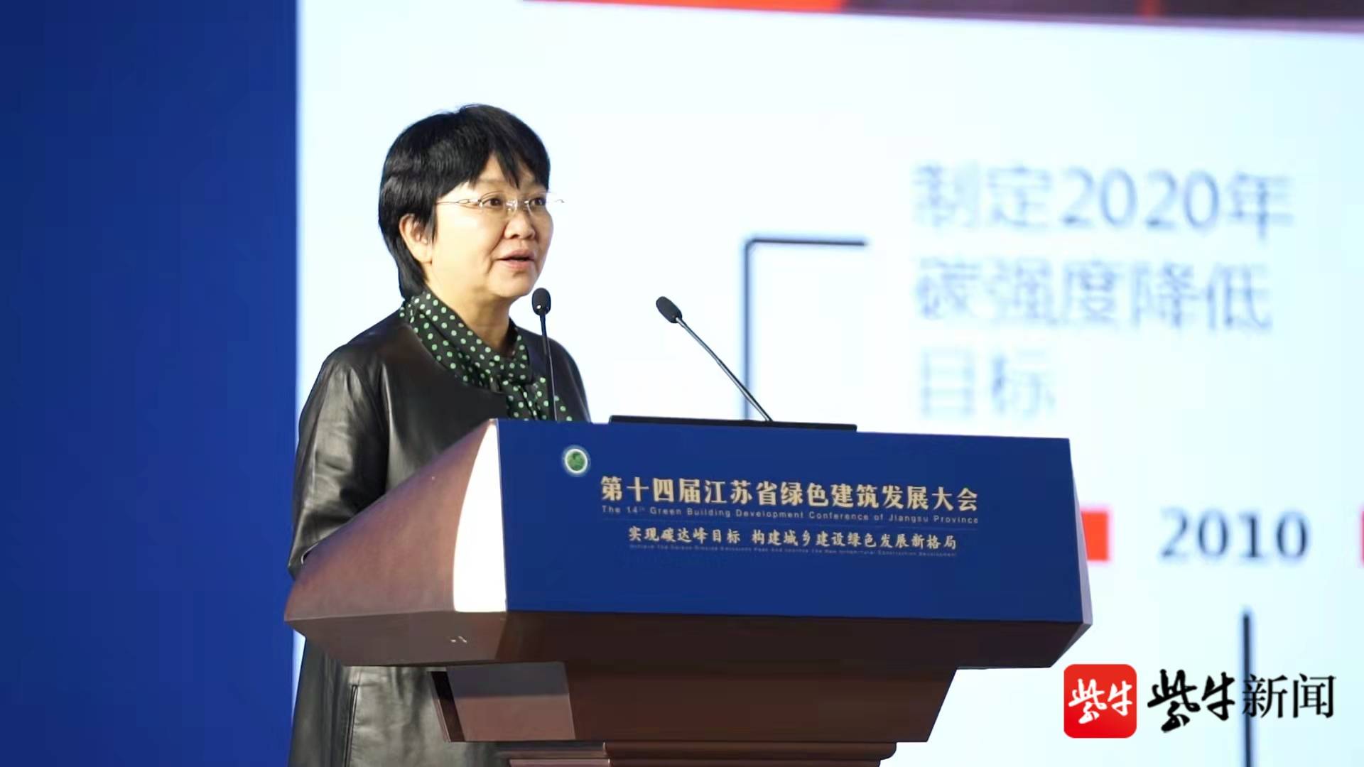 江苏省住房和城乡建设厅周岚厅长围绕《可持续人居家园目标下的绿色