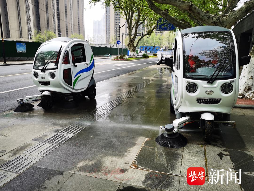 精细化作业擦靓城市春景，南京实施环卫保洁“春季模式”