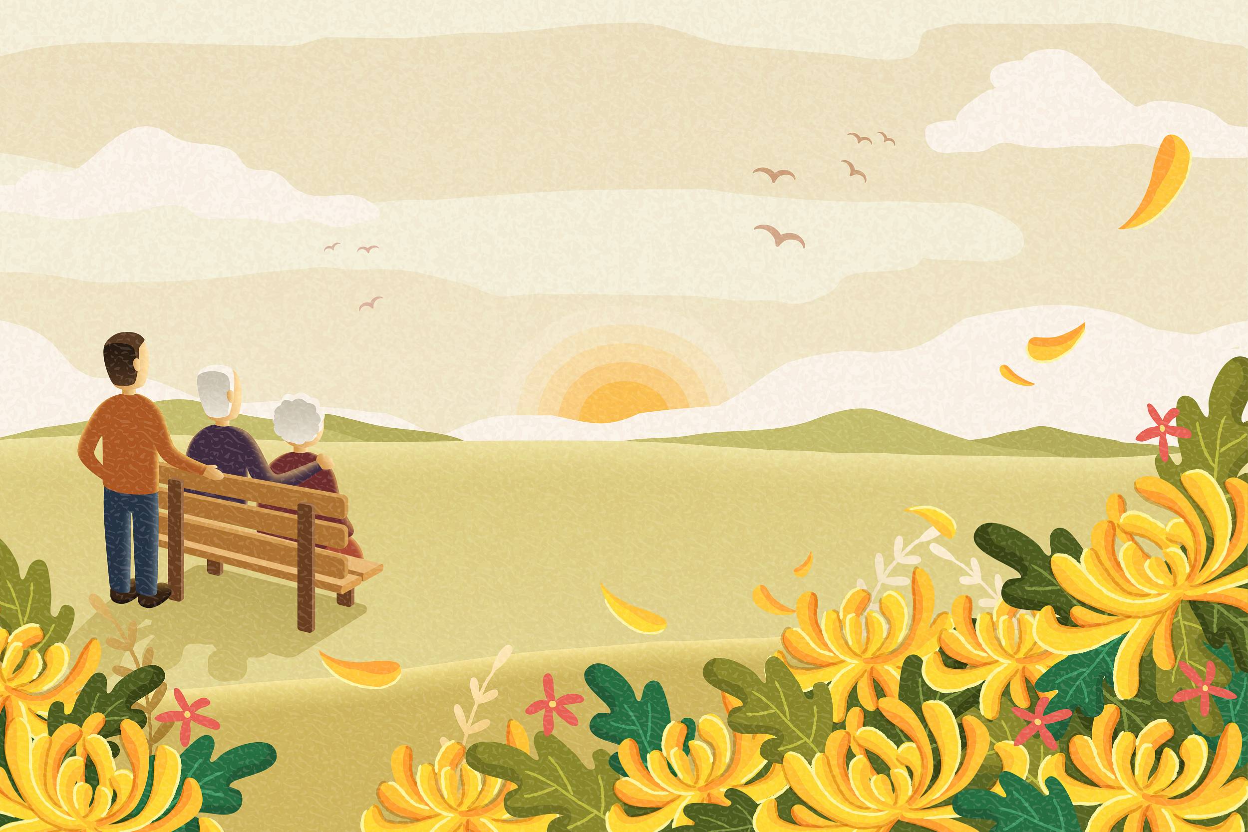 提到重阳节,大家就会想到登高,饮