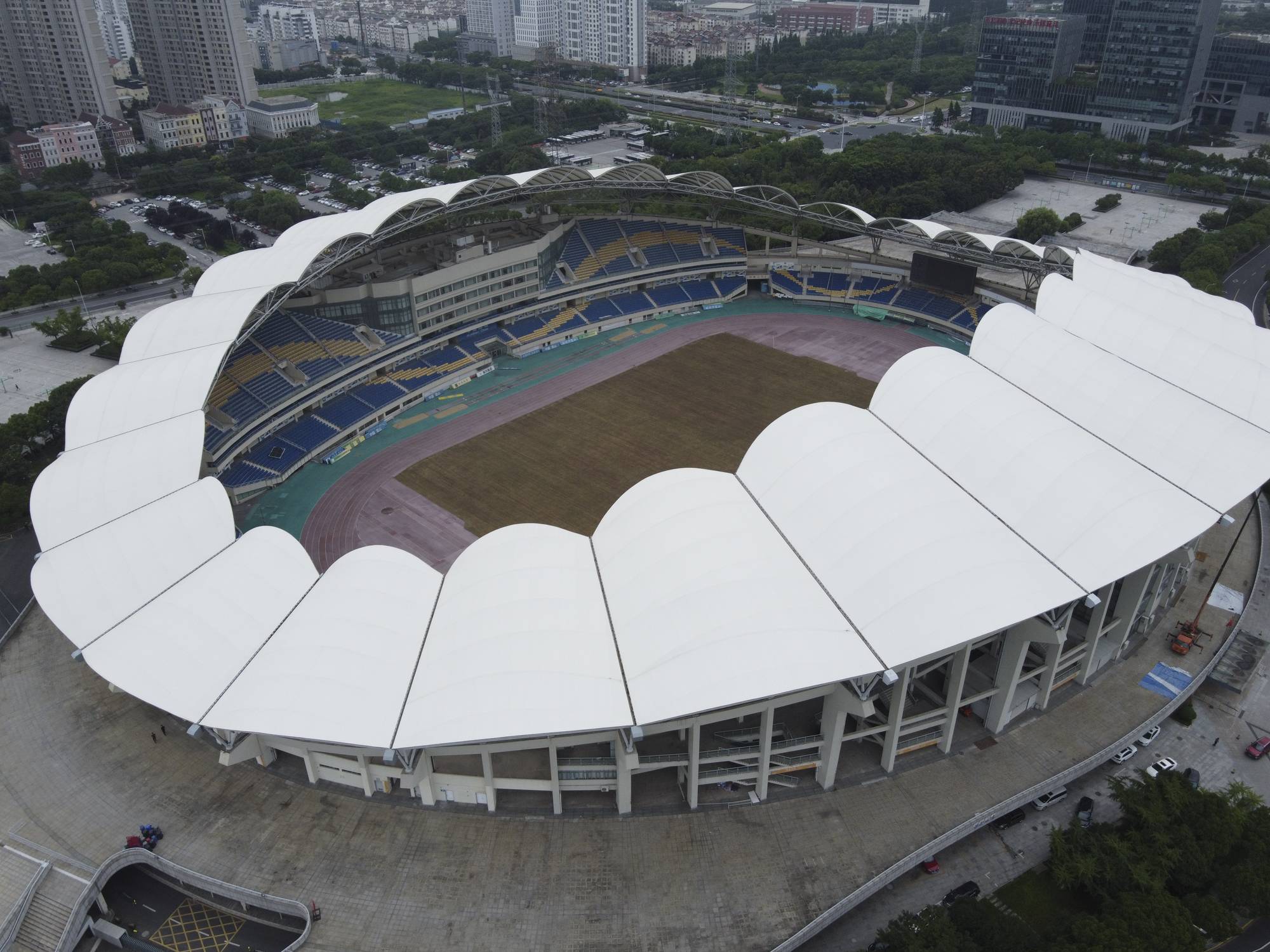 昆山市体育中心.