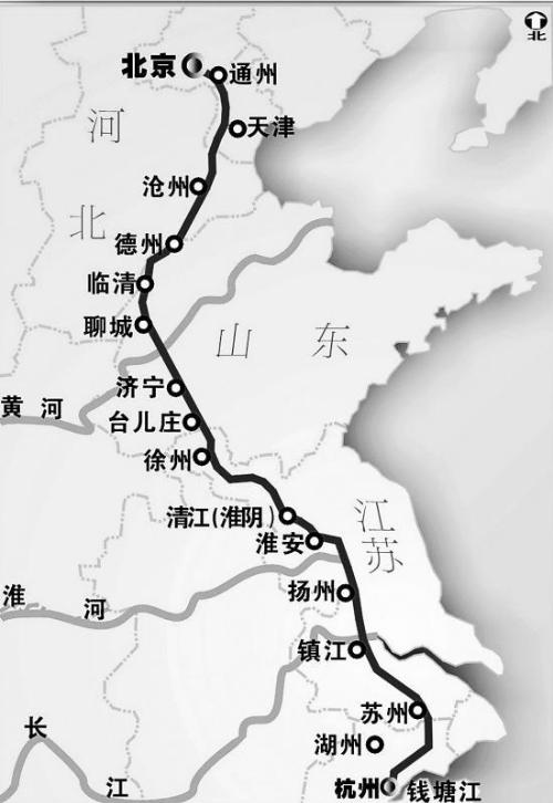京杭大运河苏州段全览图片