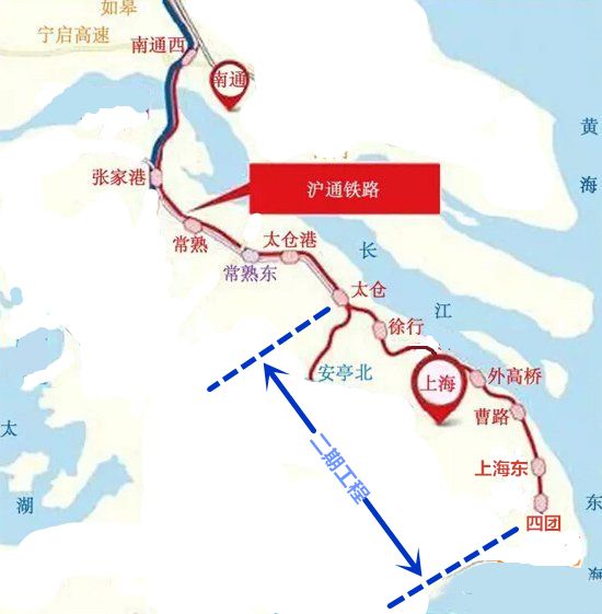 沪通铁路规划图片