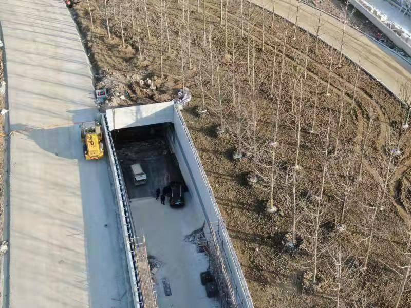 苏州何山路西延工程已完成2.535公里穿山隧道