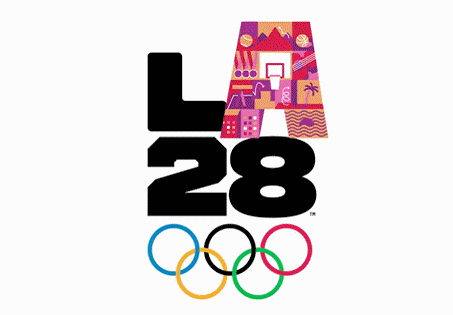 洛杉矶奥运会logo图片