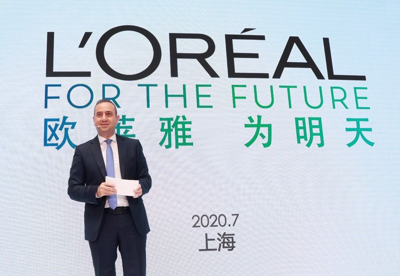 欧莱雅中国总裁兼ceo费博瑞分享欧莱雅2030可持续发展目标和中国行动