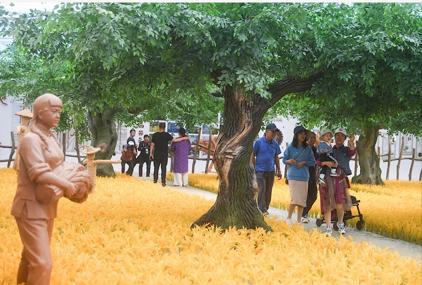 溧水阡陌花开农旅项目开园 力推农旅融合促乡村旅游"花开有声"