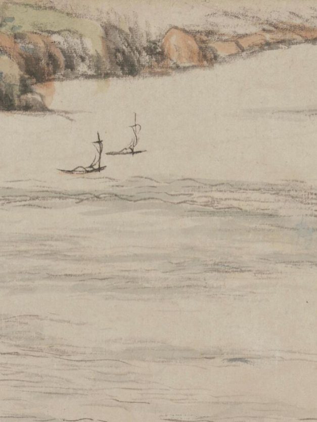 辋川图(局部)清·王原祁