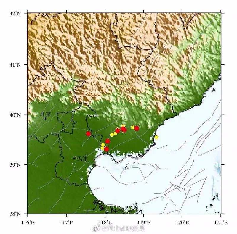 唐山4.5級地震屬1976唐山地震餘震:時隔43年為何還有餘震