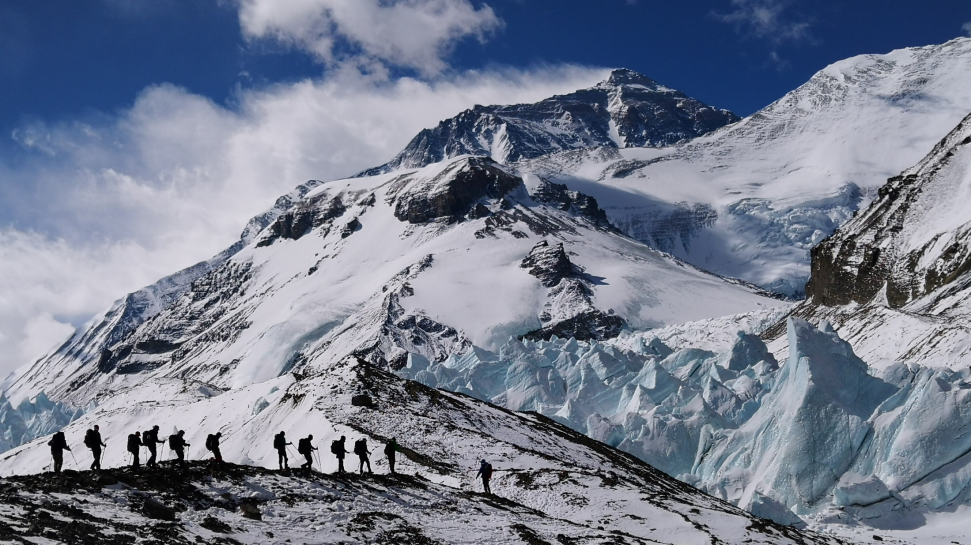 图据北京大学2018珠峰登山队