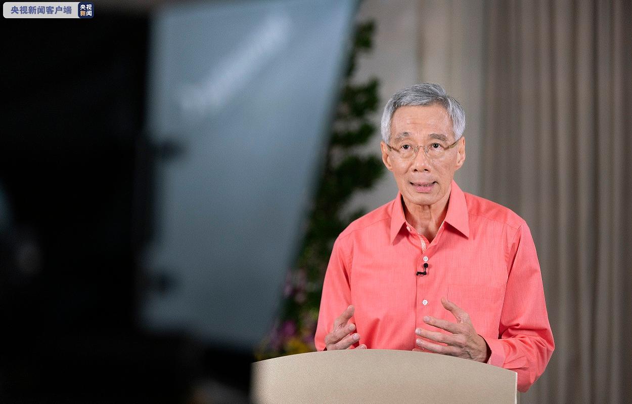 新加坡总理李显龙将团结一致战胜新冠疫情危机