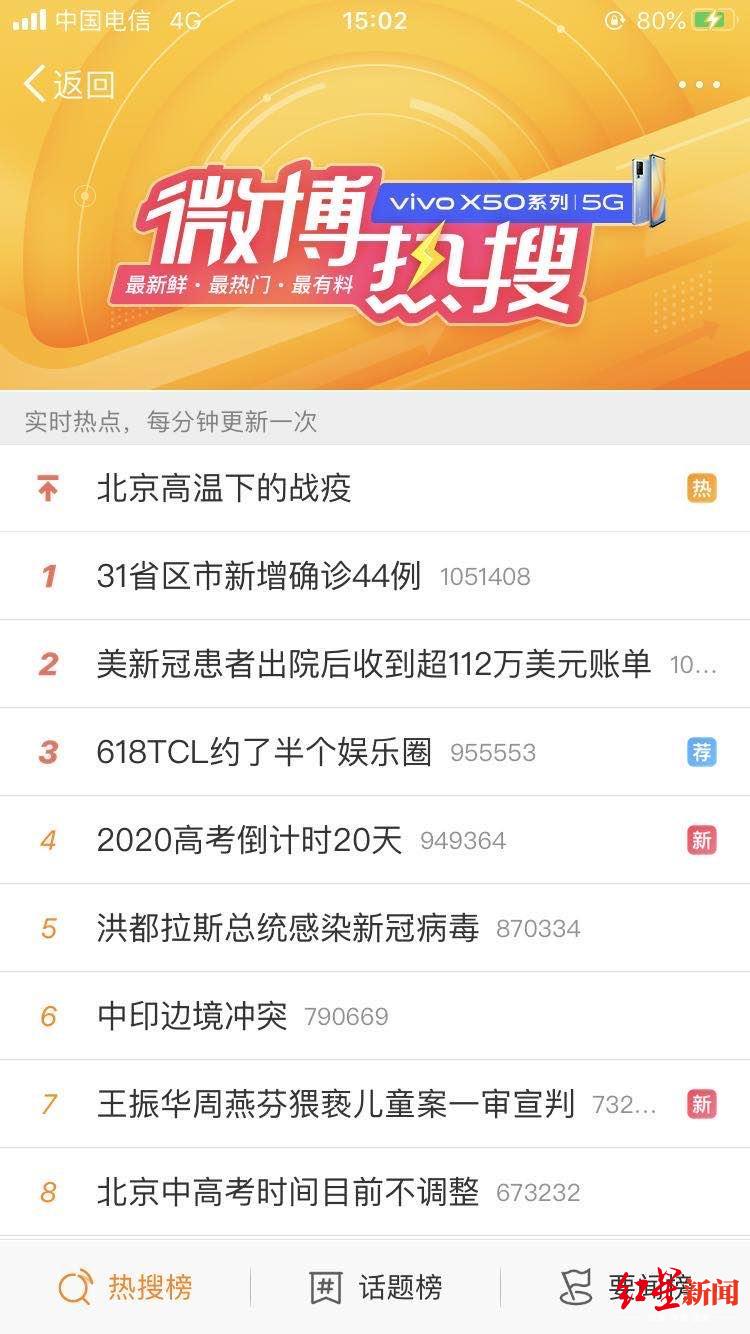 刚刚,微博热搜回来了!业内人士担心:买热搜的成本会更高?