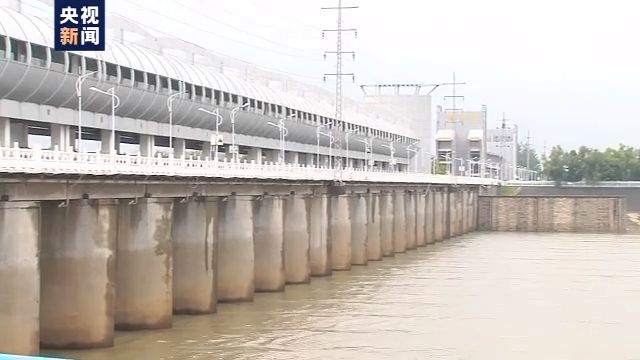 淮河流域強降雨 蚌埠閘洩洪騰庫容