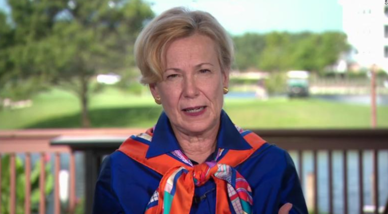 白宫冠状病毒应对工作小组协调员德博拉·伯克斯(图片来源:cnbc)