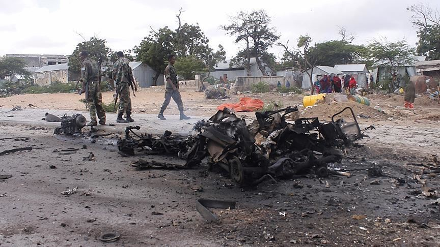 索马里大使馆被炸图片