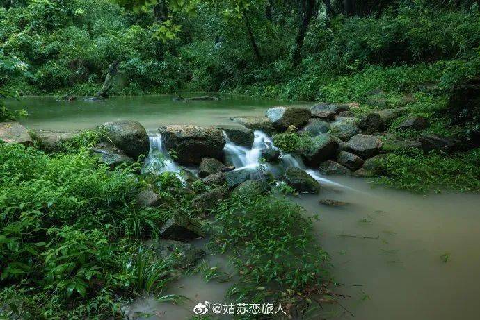 苏州天平山的夏天