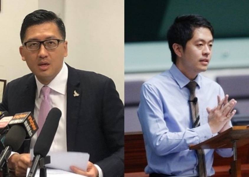 通宵扣查共被控5罪,乱港议员许智峯林卓廷今天下午提堂