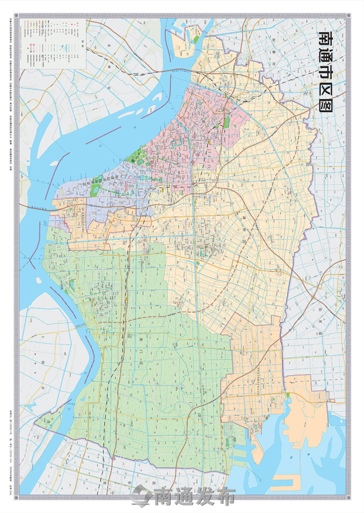 南通开发区地图图片