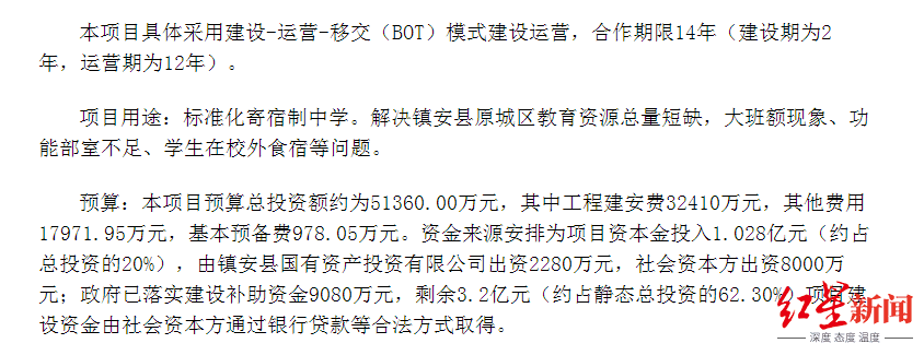 起底陕西7 1亿 豪华中学 18 5亿债务下启动的全县重大工程预算两次上涨4亿