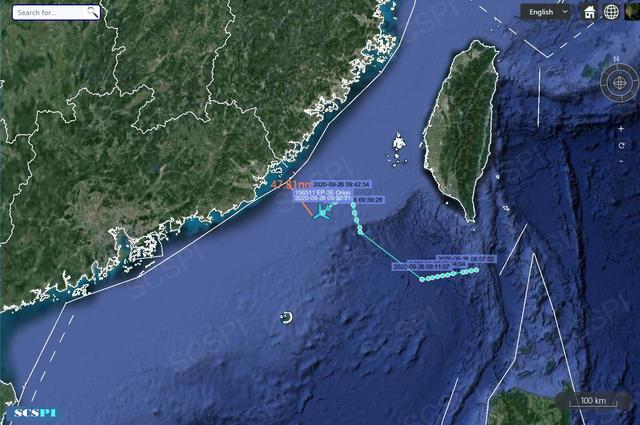 "南海战略态势感知计划"发布示意图