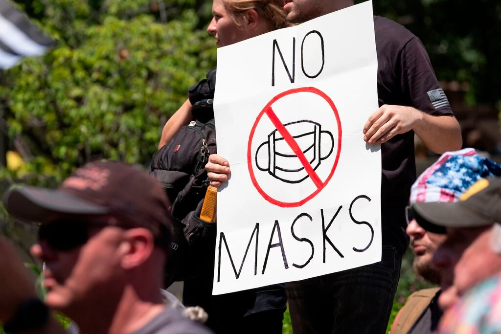 抗议口罩设计图片