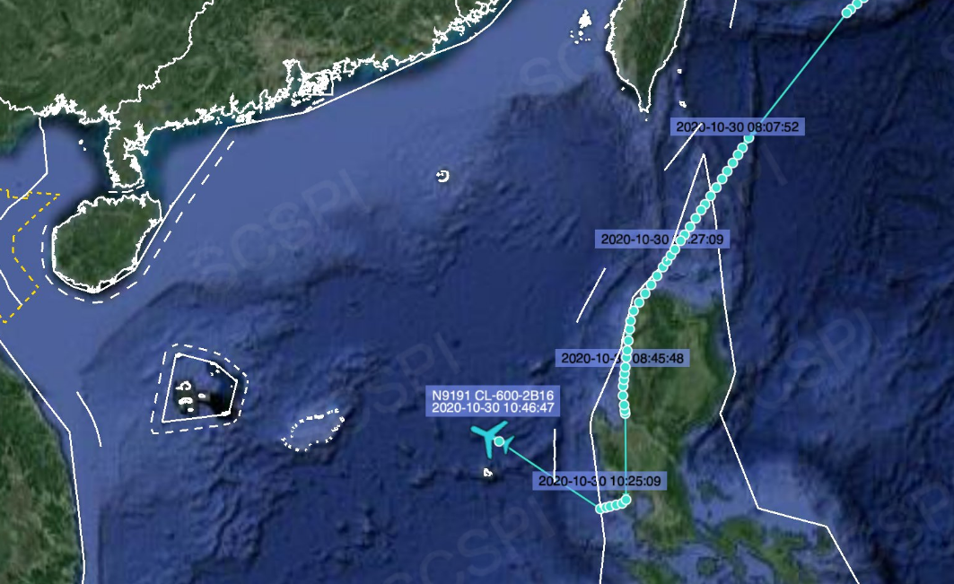 美國海軍的ep-3e偵察機,p-8a巡邏機都是途徑巴士海峽進入南海,ep-3e