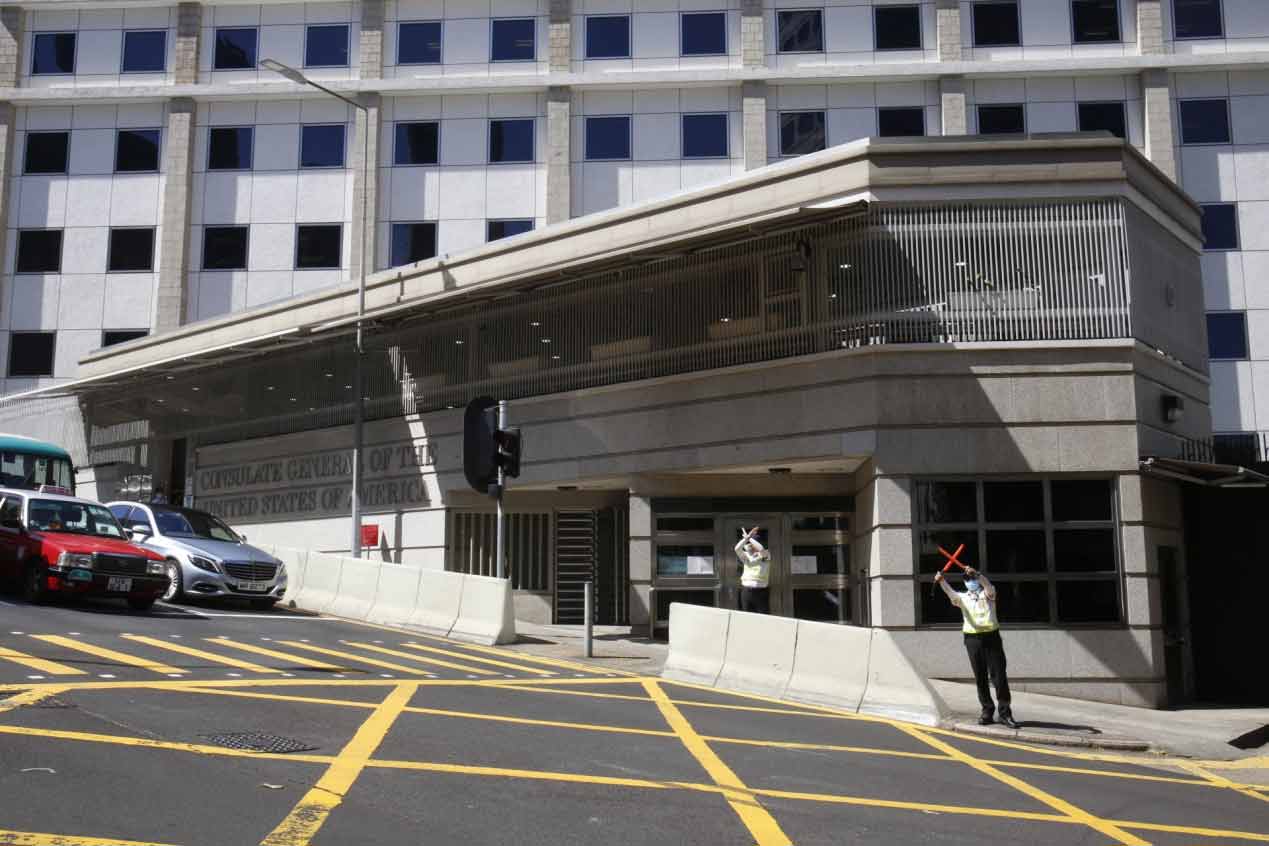 港媒美国驻港澳总领事馆计划大规模装修找楼面搬迁遇阻
