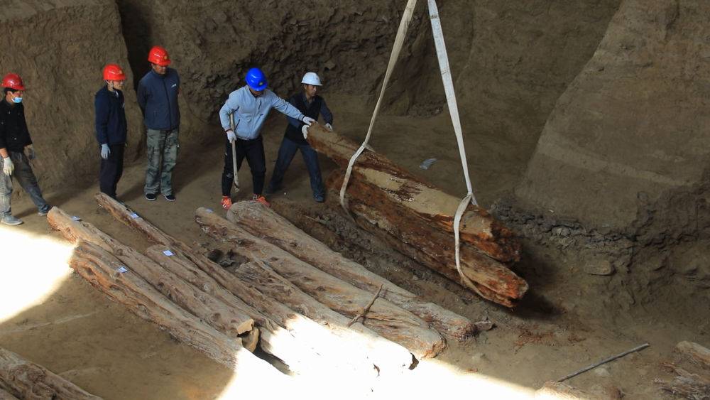 血渭一号墓出土大量文物专家非九层妖塔原型