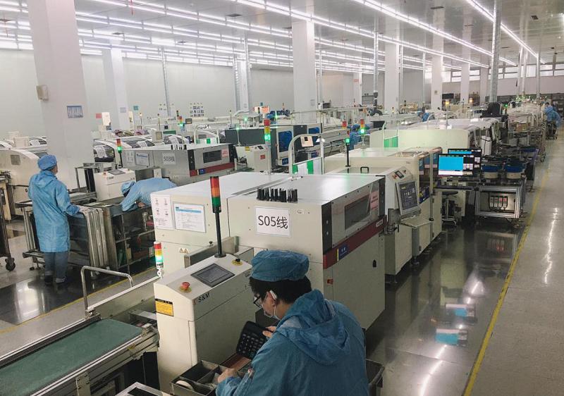 冠捷集团武汉生产基地生产线满产上线