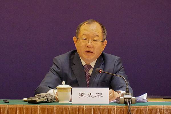 国家医保局医药服务管理司司长熊先军.澎湃新闻记者 周頔 摄