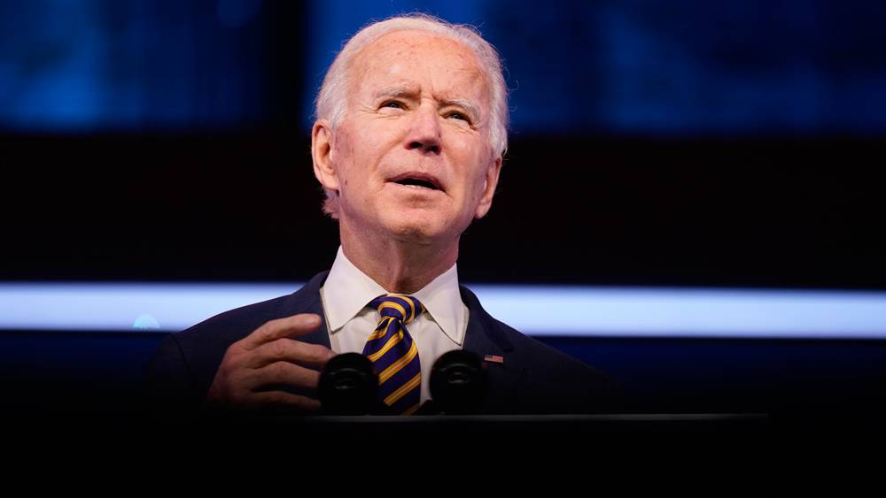 海外网1月1日电 当地时间2020年12月31日,美国当选总统拜登在发表的