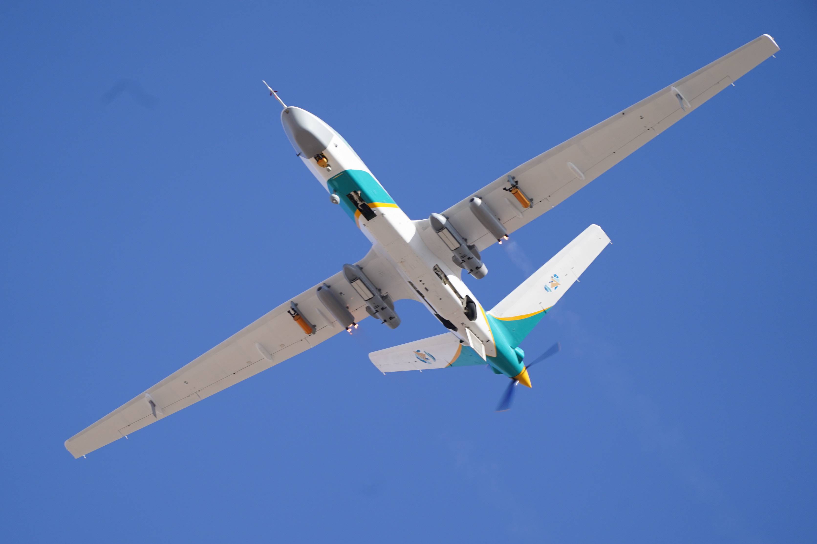 中国首架人工影响天气无人机"甘霖-Ⅰ"首飞成功